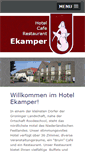 Mobile Screenshot of de.hotelekamper.nl